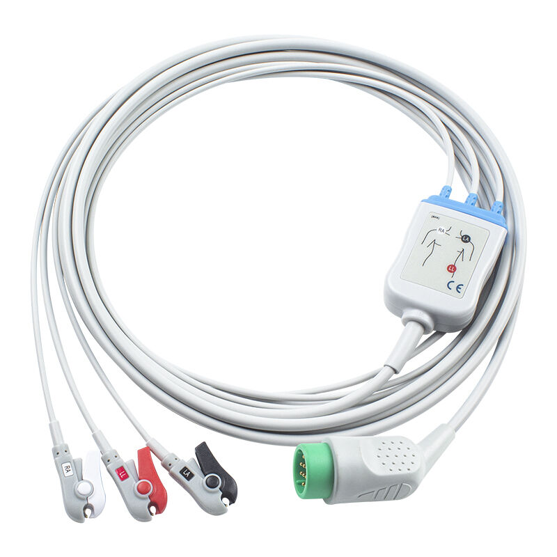 Stryker M-edtronik Fisiokontrol LIFEPAK 12 LIFEPAK 20E LIFEPAK 120 LIFEPAK 15 EKG EKG Kabel dan Leadwires