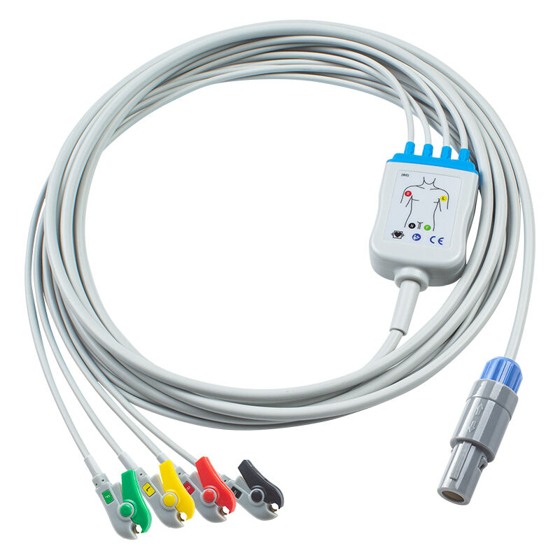 Petas 165R, 260R, 300, K-250, KMA160R 6Pin Kabel EKG dan kabel utama