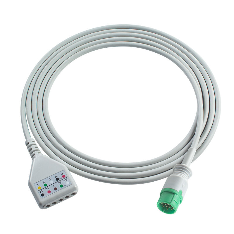 Kabel Batang EKG gaya Din Seri Fukuda Denshi DS8