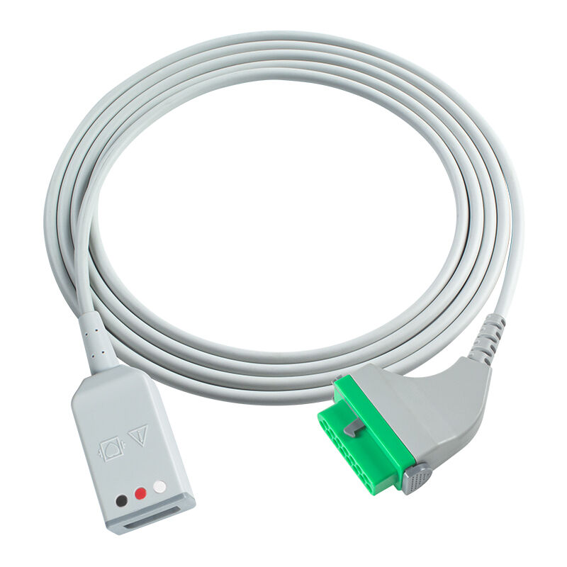 Kabel Trunk ECG Gaya Euro Fukuda Denshi Seri DS8 untuk Siemens