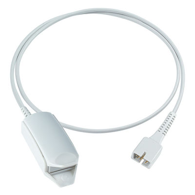 7Pin Konektor Lepu Clip Jari Dewasa SpO2 Sensor 1M untuk Klinik Rumah Sakit kabel panjang