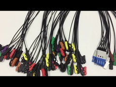 Spacelabs Radio Translucent Wire 1 Meter Kabel Timbal EKG Transparan 10 Timbal